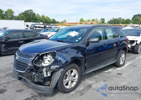 2016 Chevrolet Equinox Ls из США, поврежденный, VIN 2GNALBEK9G1134531